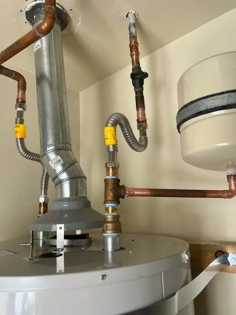 Water heater installation and plumbing repair in West Grove